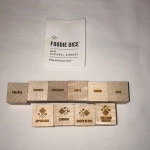 Brand new foodie dice